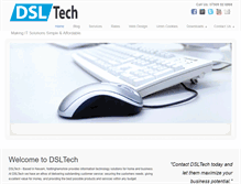 Tablet Screenshot of dsltech.co.uk